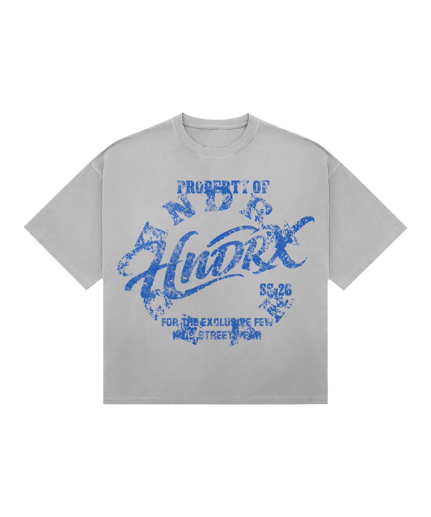 GREY HNDRX TEE